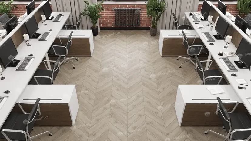 Кварцвиниловая плитка Alpine Floor Chevron Alpine LVT Карите Chevron ECO 20-11