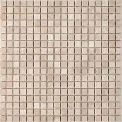 Мозаика Pixel Mosaic PIX 234 Cream marfil, чип 15x15 мм, сетка 305х305x4 мм, Матовая