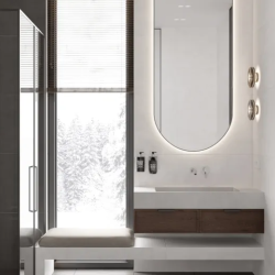 Керамогранит Laparet LP6012G0601R Festa Bianco белый глянцевые чернила 59,5х119,1