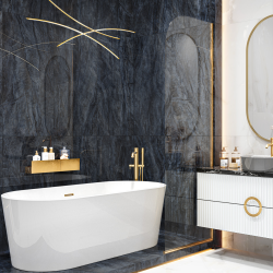 Керамогранит LCM 60120CBL23HG Cuba Blue 60x120