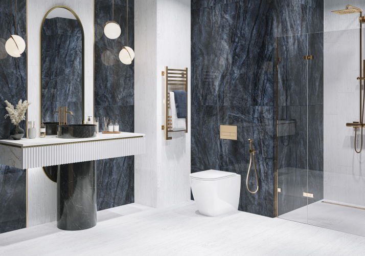 Керамогранит LCM 60120CBL23HG Cuba Blue 60x120