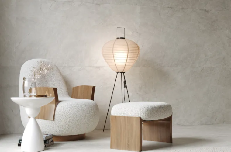 Керамогранит Kerranova K-2210/SR Krater Light grey 60x60