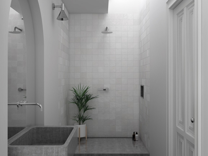 Плитка Equipe La Riviera 25851 Blanc 13,2x13,2