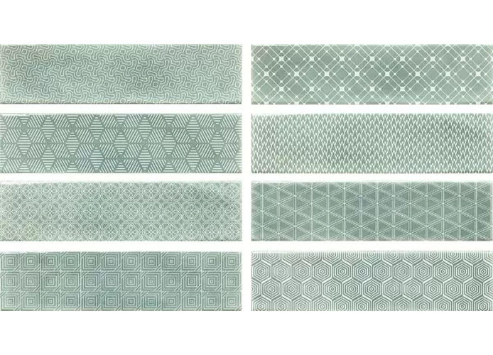 Керамическая плитка Cifre Decor Opal Turquoise 7.5x30