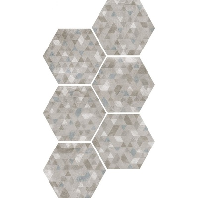 Плитка Equipe Urban 23615 Hexagon Forest Silver 29,2x25,4