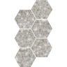 Плитка Equipe Urban 23615 Hexagon Forest Silver 29,2x25,4