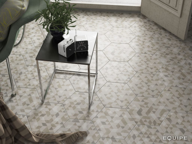 Плитка Equipe Urban 23615 Hexagon Forest Silver 29,2x25,4