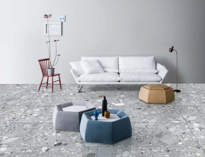 Керамогранит Primavera Arseno Gris Carving CR208 60x120