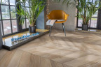 Кварц-виниловый ламинат SPC Aquafloor Parquet Chevron Glue AF2555PGCh