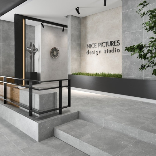 Керамогранит Grasaro G-42/MR Granella Серый 60x60