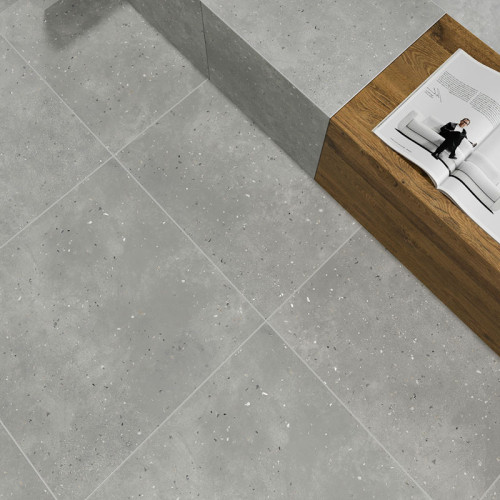 Керамогранит Grasaro G-42/MR Granella Серый 60x60