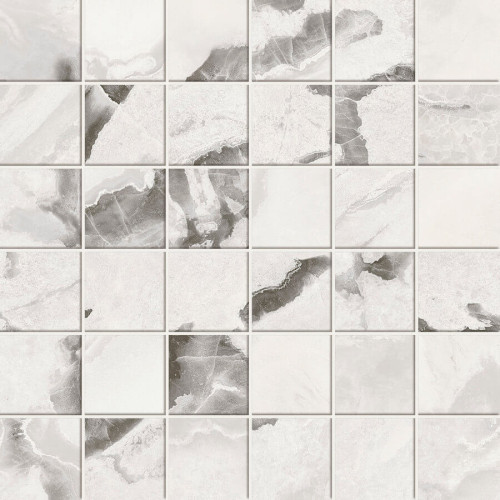 Мозаика Atlas Concorde Russia 610110001184 Forte dei Marmi Quark Oyster White Mosaic Lapp Rett 30x30