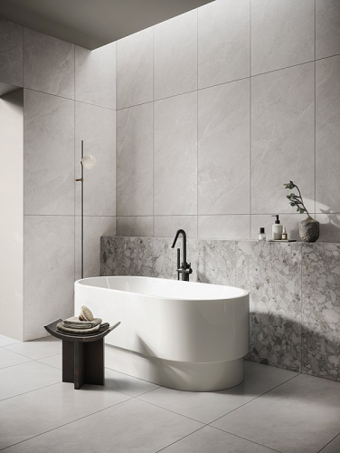 Керамогранит Vitra K948672R ArdeStone Белый Матовый R10A Ректификат 9мм 60х120