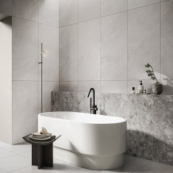 Керамогранит Vitra K948672R ArdeStone Белый Матовый R10A Ректификат 9мм 60х120