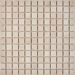 Мозаика Pixel Mosaic PIX 235 Cream marfil, чип 23x23 мм, сетка 305х305x6 мм, Матовая