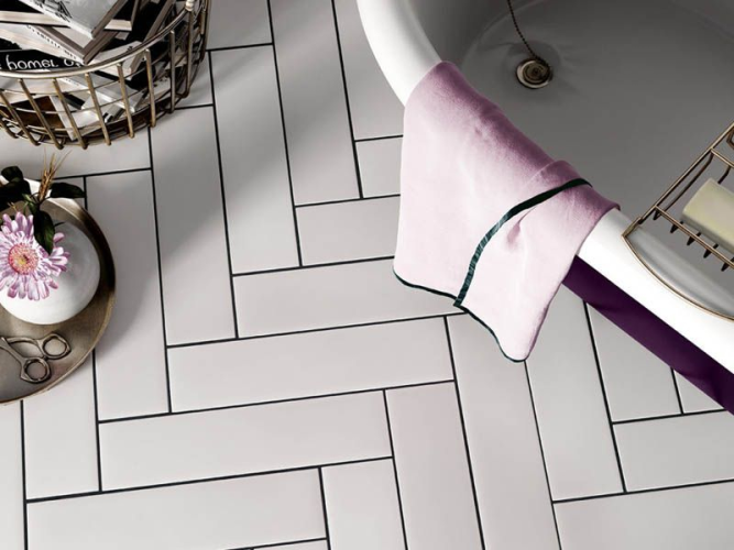 Плитка Equipe Stromboli 25889 White Plume 9,2x36,8