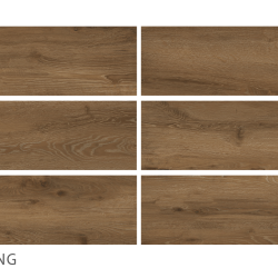 Керамогранит StaroWood Sherwood Choco Carving 20x120