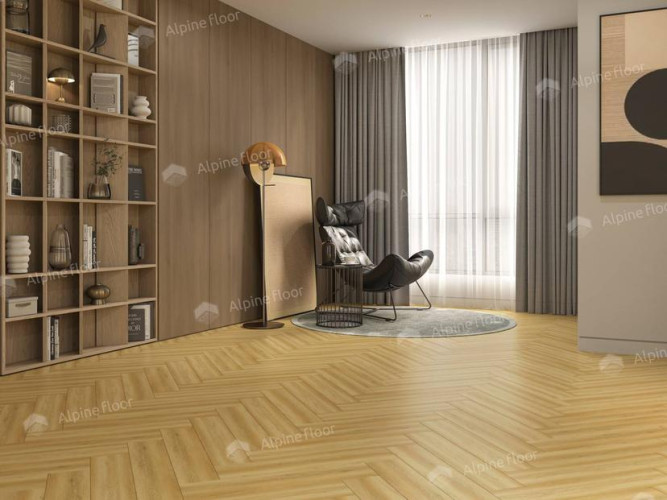 Кварцвиниловая плитка Alpine Floor Parquet Light Дуб Поллукс ЕСО 13-28 MC