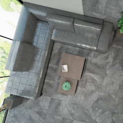 Керамогранит Global Tile Rocket GT60600709MR Темно-серый 60x60