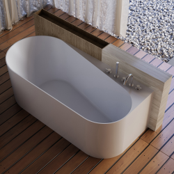 Акриловая ванна ABBER AB9496-1.5 R белая