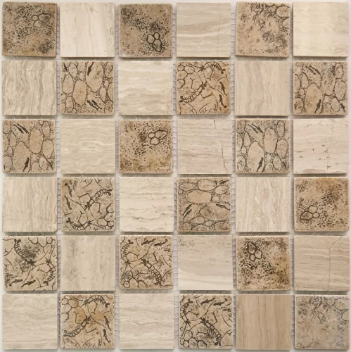 Мозаика NSmosaic KP-720 камень полированный (48х48) 305х305