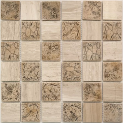 Мозаика NSmosaic KP-720 камень полированный (48х48) 305х305