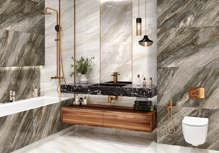 Керамогранит LCM 60120DVN31HG Davinci Gold 60x120