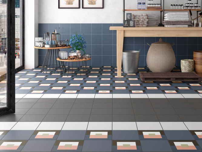 Плитка Equipe Bauhome 27676 Blau 20x20