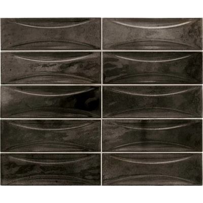 Плитка Equipe Hanoi 30040 Arco Black Ash 6,5x20