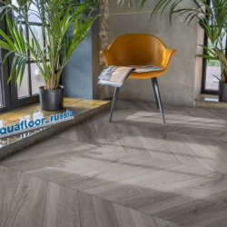 Кварц-виниловый ламинат SPC Aquafloor Parquet Chevron Glue AF2553PGCh