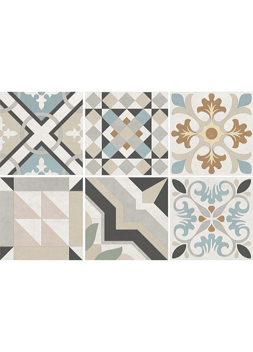 Керамогранит New Trend GP2020DMX11 Design Mix 3 матовый 20x20