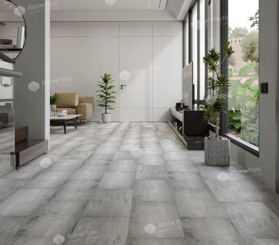 Кварцвиниловая плитка Alpine Floor Stone Mineral Core Корнуолл (без подложки) ECO 4-10 MC