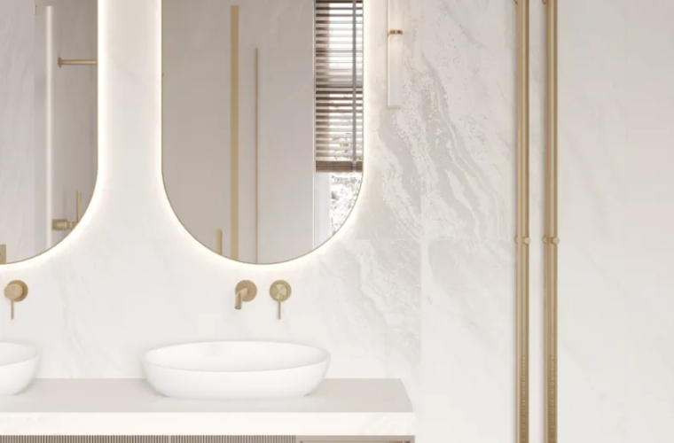 Керамогранит Laparet LP6012G0571R Solo Argento серый глянцевые чернила 59,5х119,1