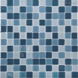 Мозаика NSmosaic SG-8074 стекло (25x25x4) 300x300, глянцевая