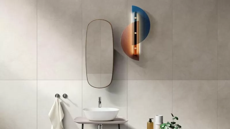 Керамогранит Vitra K947811R MicroCement Светлый Греж Матовый 60x120