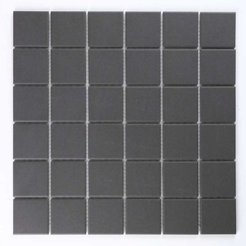 Мозаика Bonaparte Arene black (48х48х6) 306х306, матовая