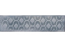 Керамическая плитка Декор Cifre Relieve Drop Blue Brillo 7.5x30