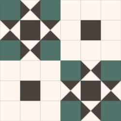 Керамогранит NiceKer Victorian Manchester Green 45,2x45,2