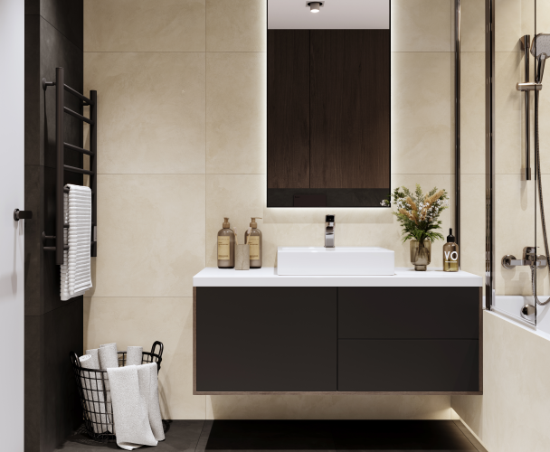 Керамогранит Ceradim SG50000920R Эволюшн Крема кремовый карвинг 59,5х119,1