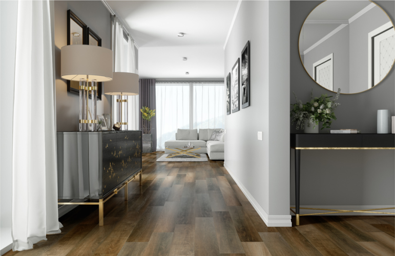 Кварцевый ламинат SPC Fargo Comfort Дуб Прага 61W921