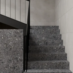 Керамогранит Laparet х9999309445 Ceppo Nero PRO графитовый матовый структурный R11Soft STR 60х120