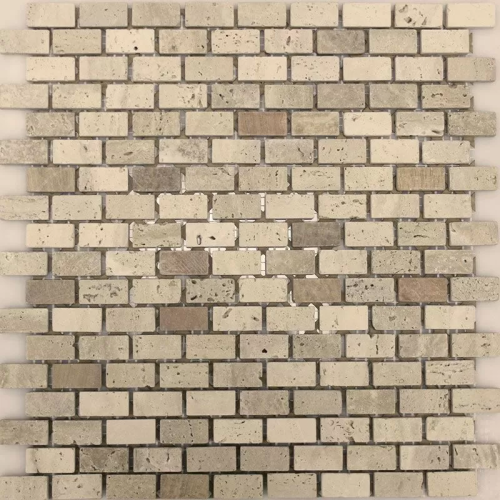 Мозаика NSmosaic K-705 камень (15х30х7) 305х305, матовая