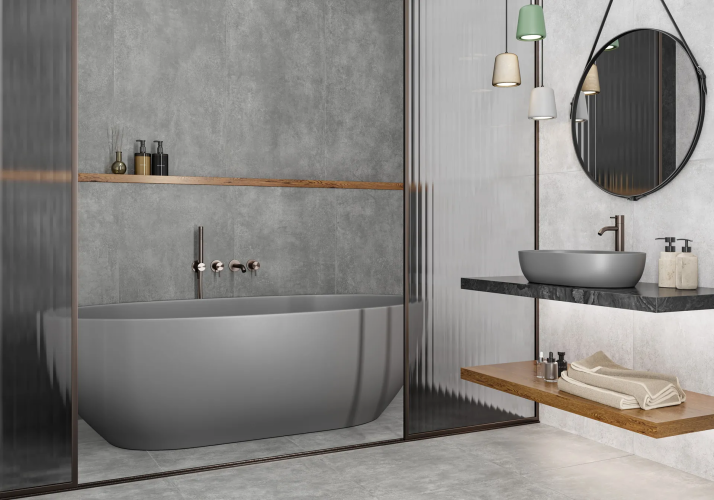 Керамогранит Alma Ceramica GFU6060TTM07R Totem матовый граниль 60x60 