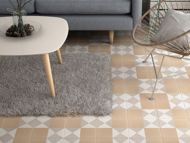 Плитка Equipe Caprice Deco 22106 Chess Pastel 20x20