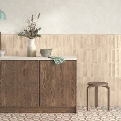 Керамическая плитка Harmony 35266 Bari Brown Decor 6x24,6