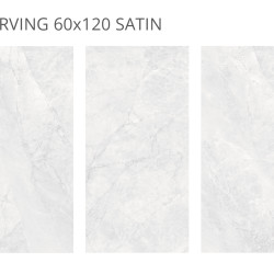 Керамогранит Staro LunaRossa Iberia Bianco Carving Satin 60x120