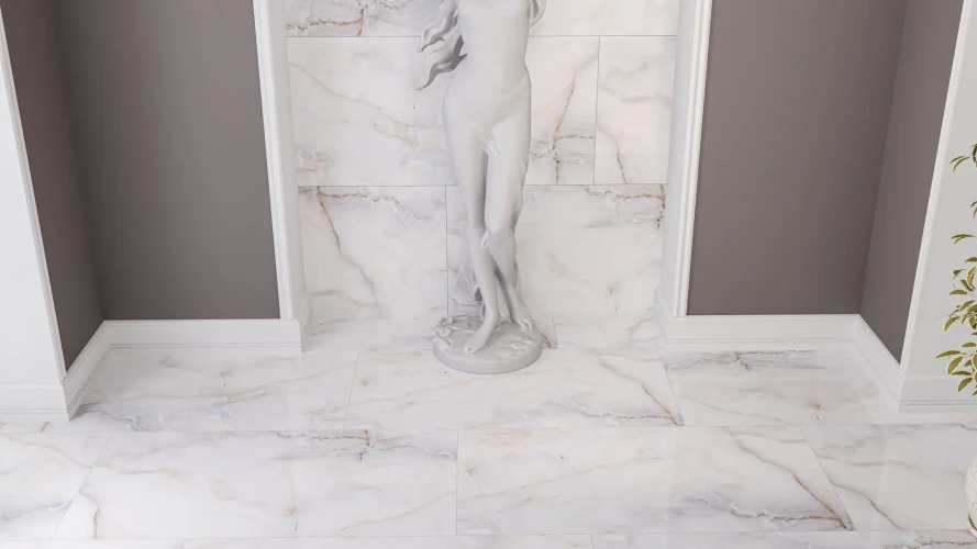 Керамогранит Neodom CV20191 Onyx White Polished 60x120