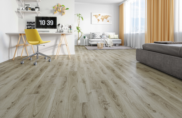 Кварцевый ламинат SPC Fargo Comfort Дуб Марсель 385-1