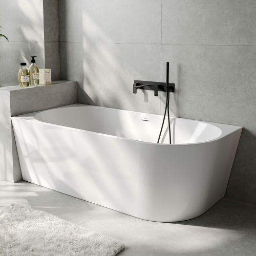 Акриловая ванна ABBER AB9502-1.4 L белая