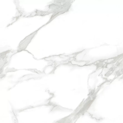 Керамогранит Ceradim х9999304509 Statuario Perfect Silver Белый Полированный 60х60